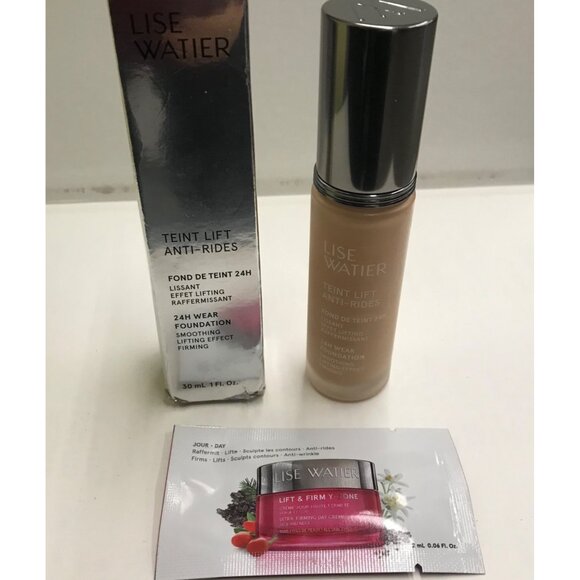 Lise Watier Teint Lift Anti-Rides 24H Wear Foundation porcelain rose 30 ml - Picture 7 of 8